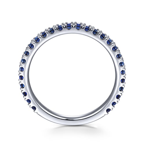 Gabriel & Co. Stackable Blue Sapphire Ring
