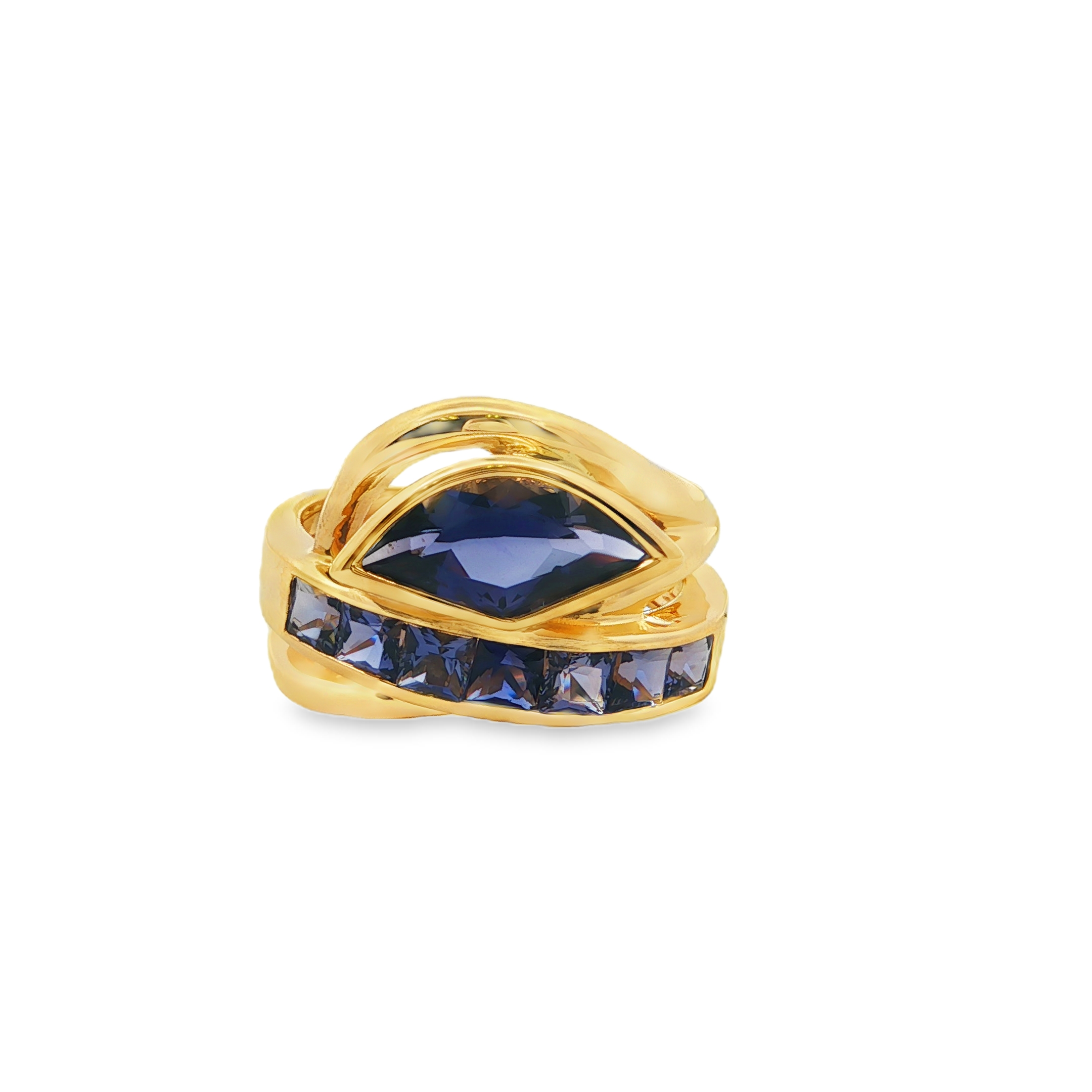 Estate by Martin Binder Iolite Gemstone Ring