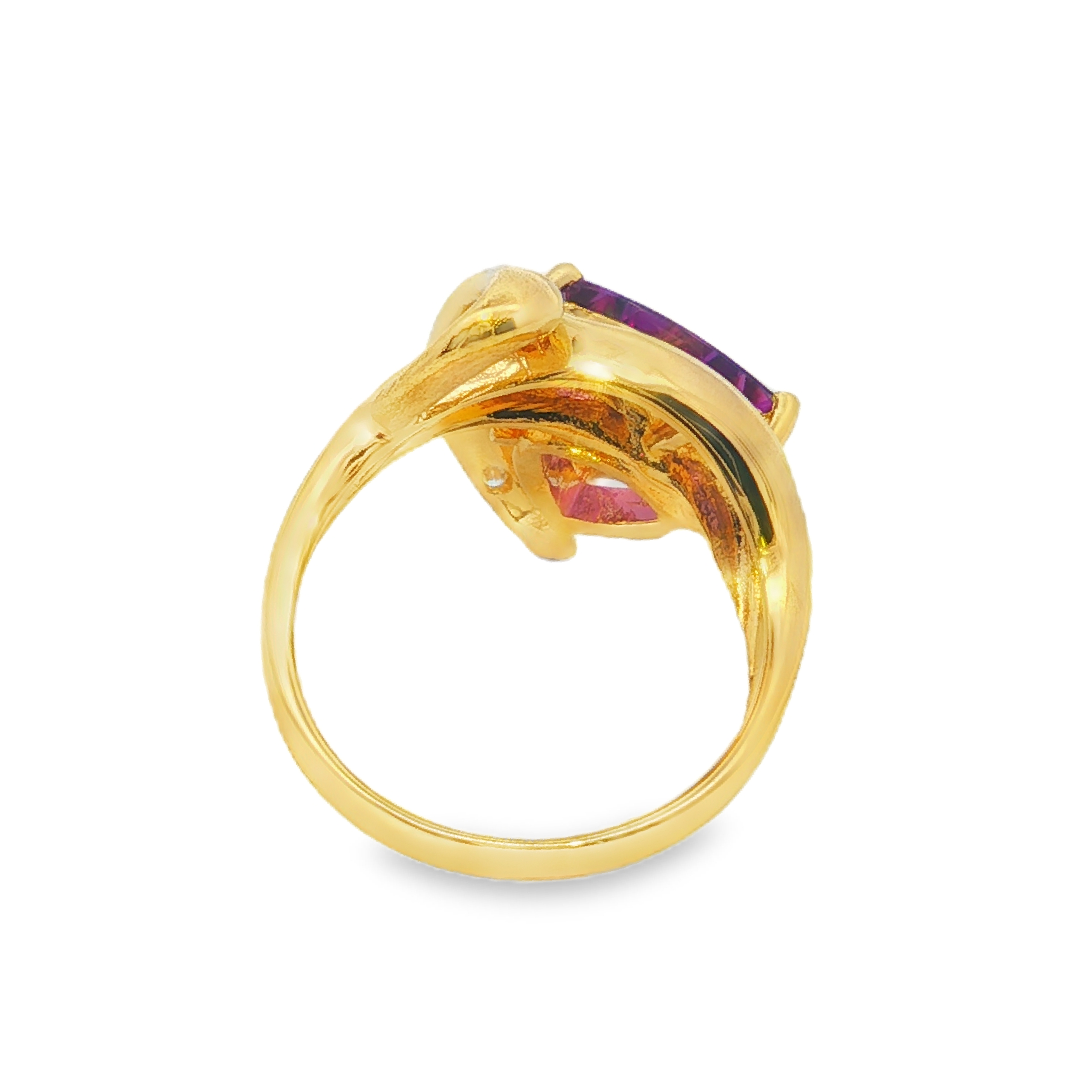 Estate by Martin Binder Amethyst Ribbon Style Ring