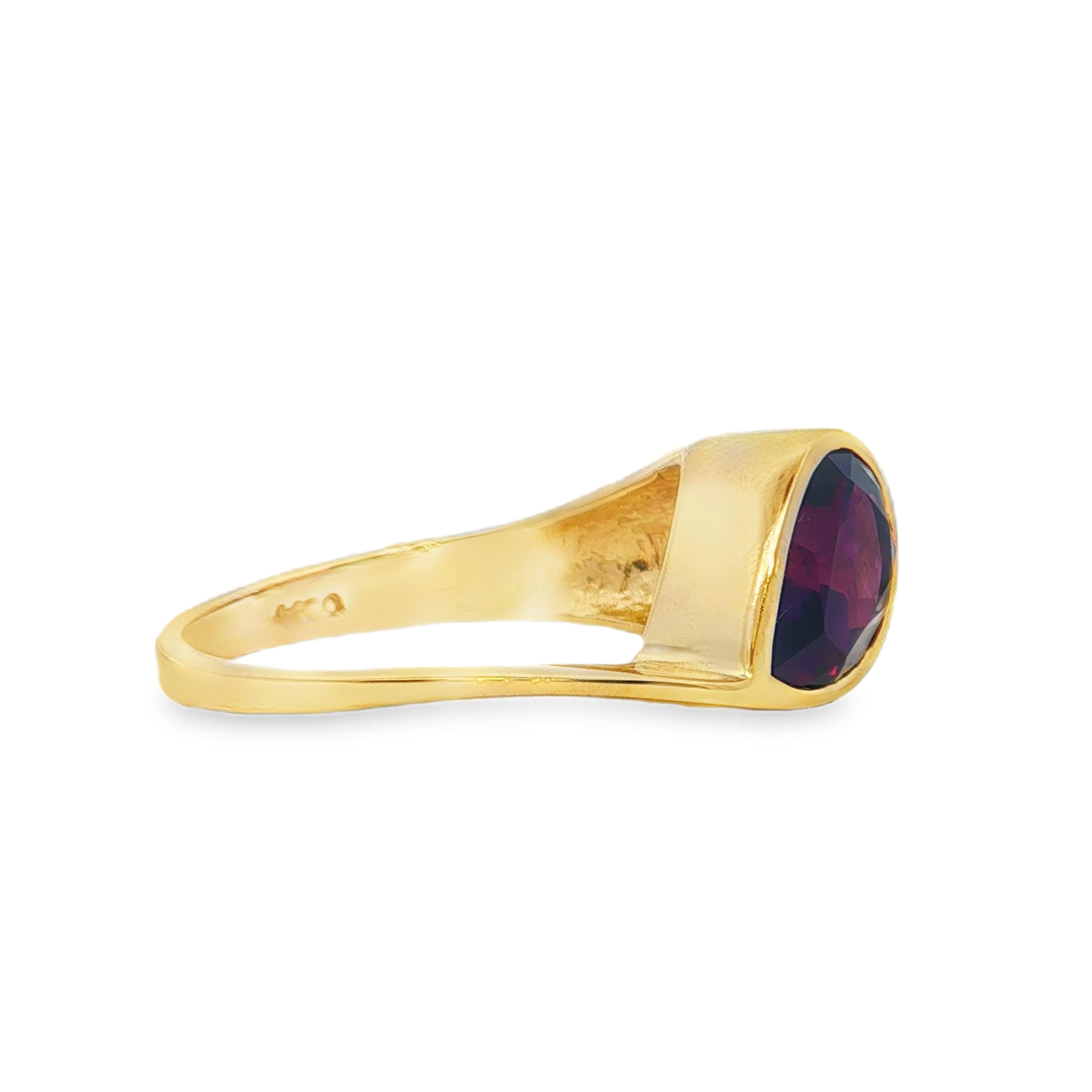 Estate by Martin Binder Pear Amethyst Ring