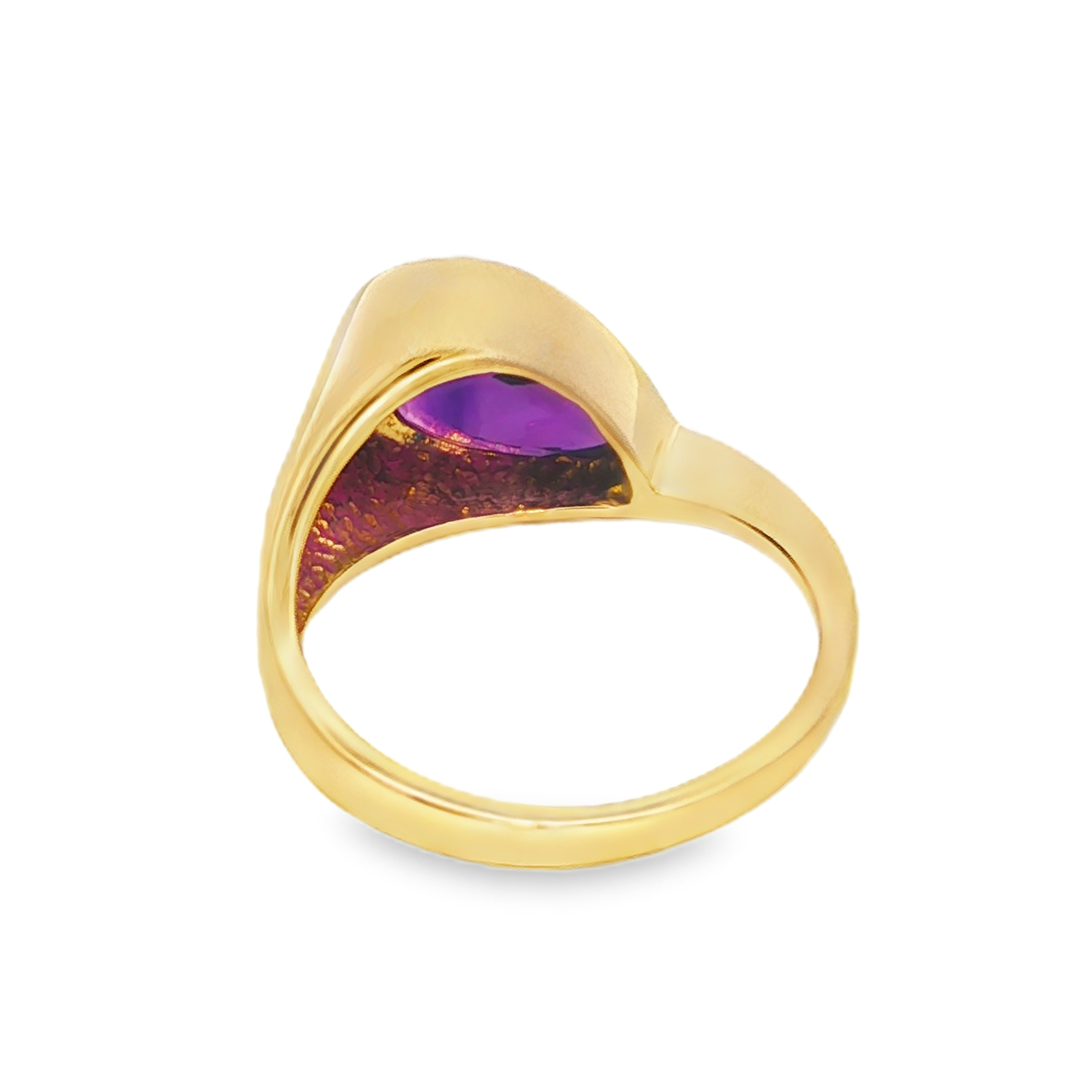 Estate by Martin Binder Pear Amethyst Ring
