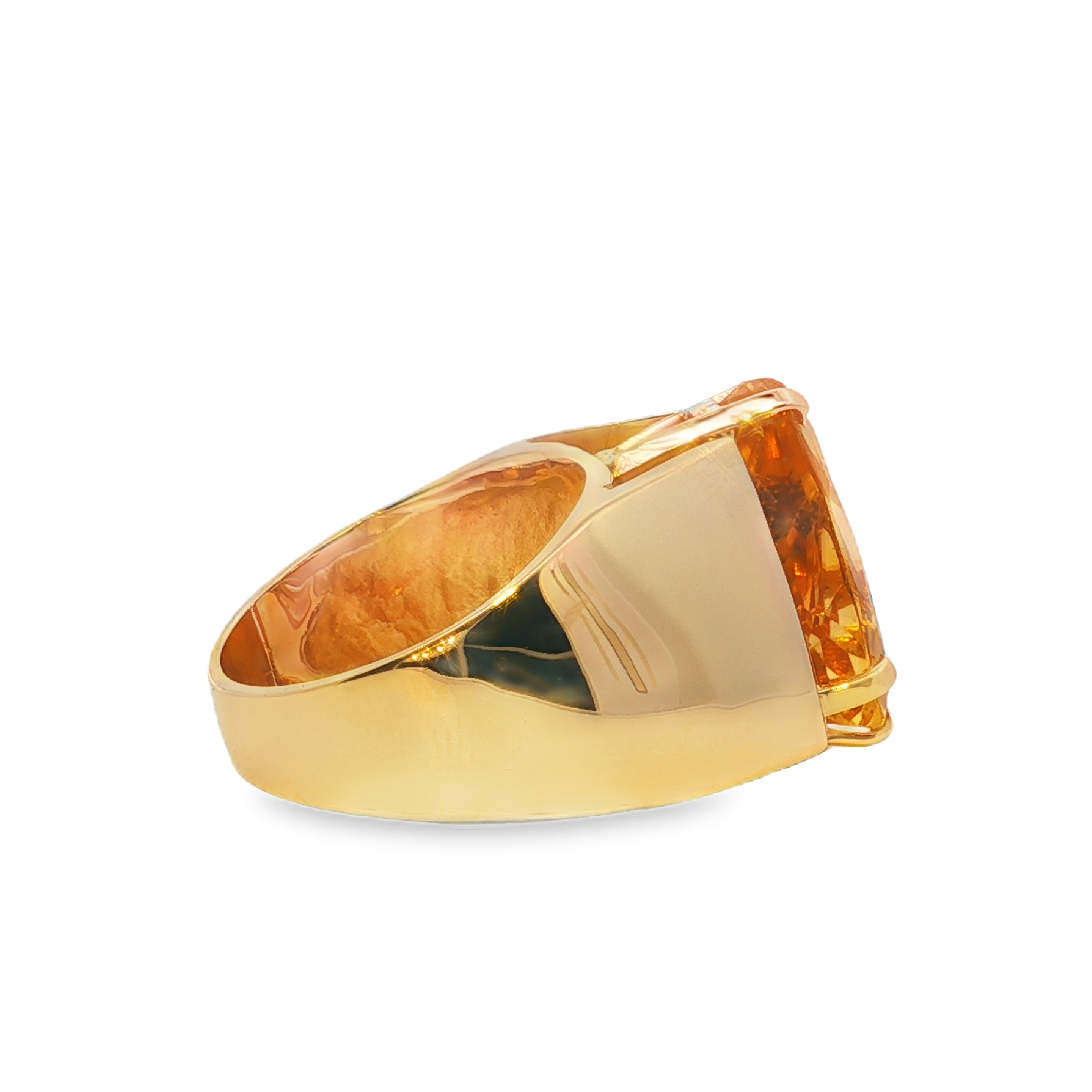 Estate by Martin Binder Large Citrine Ring