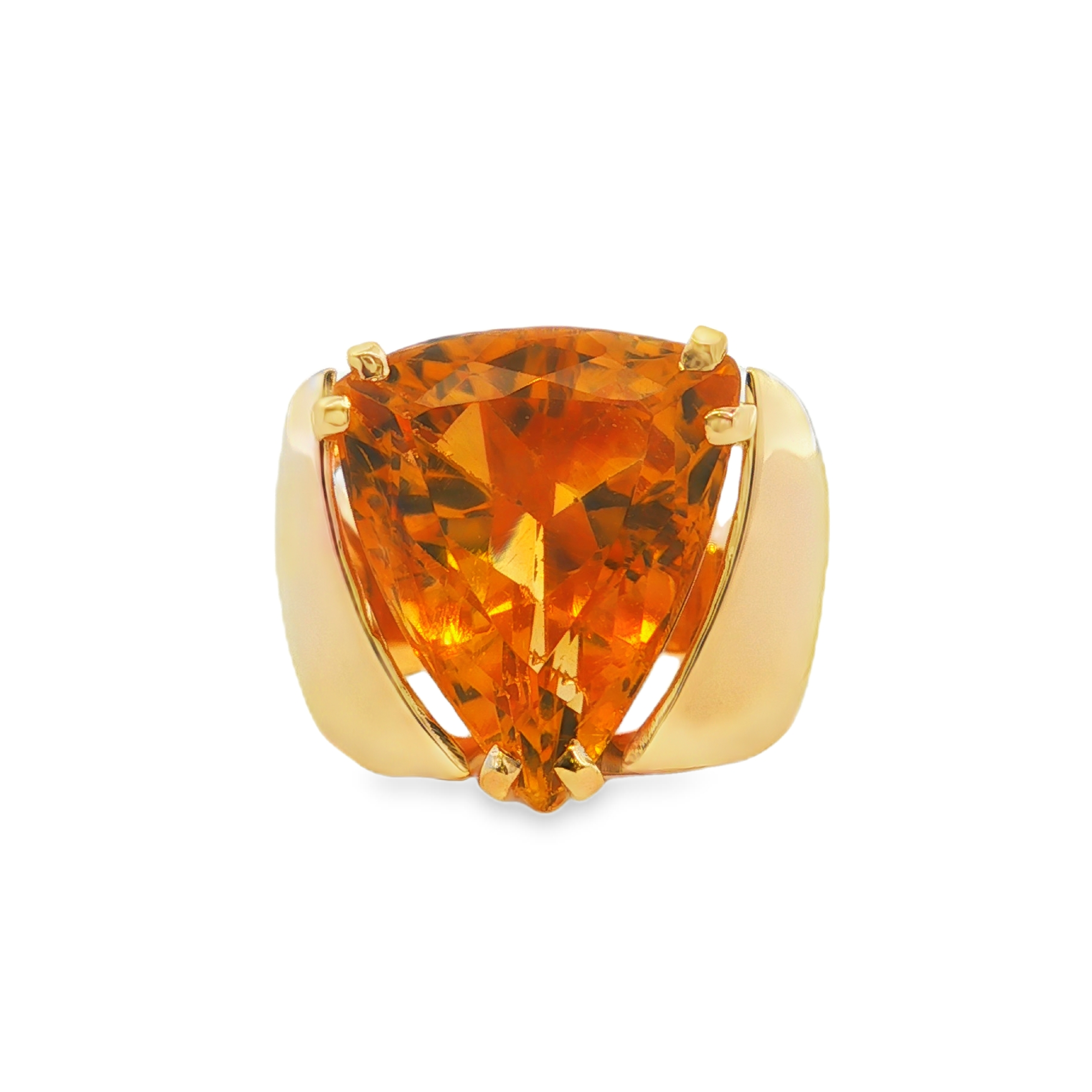 Estate by Martin Binder Large Citrine Ring