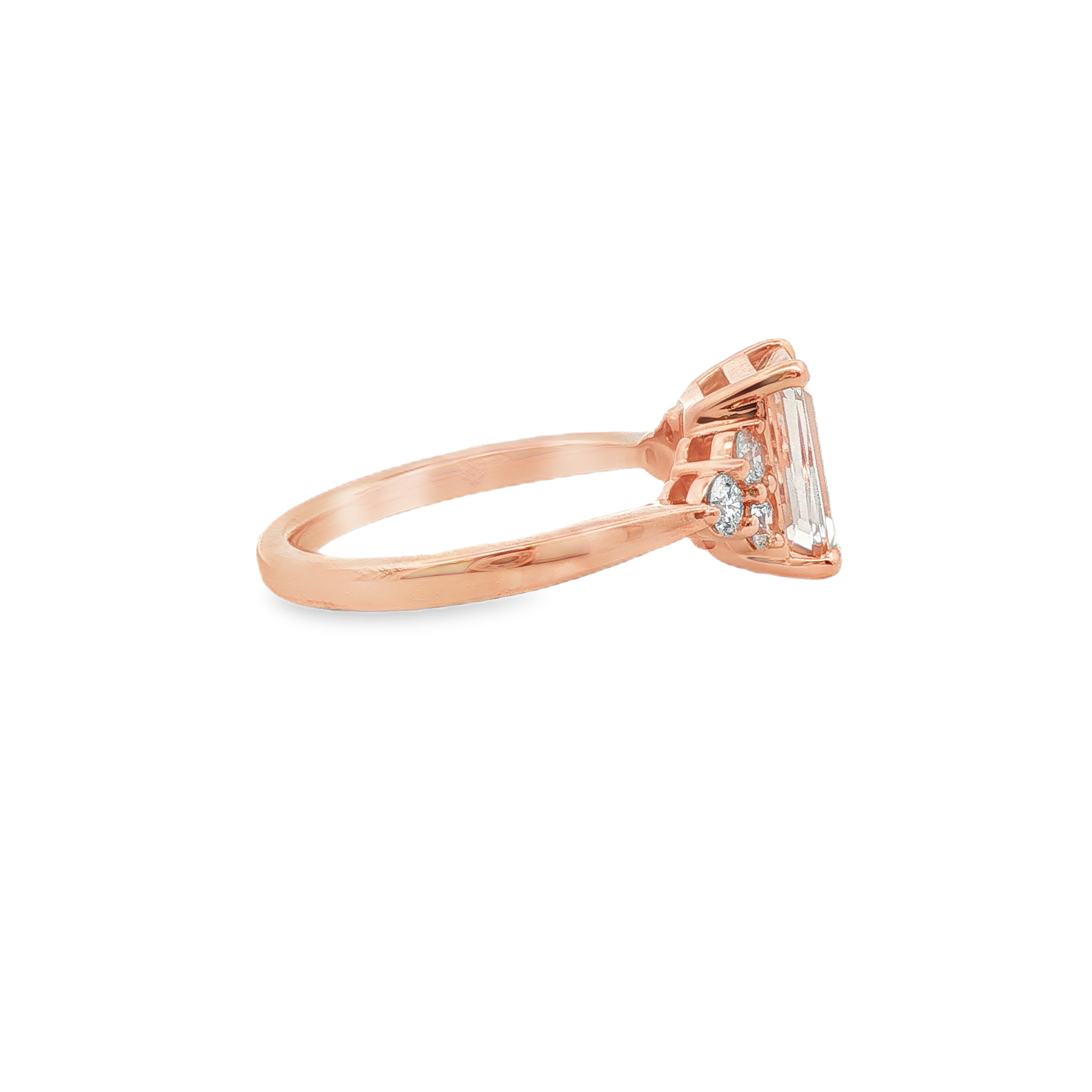 Irisa by Martin Binder Morganite & Diamond Ring