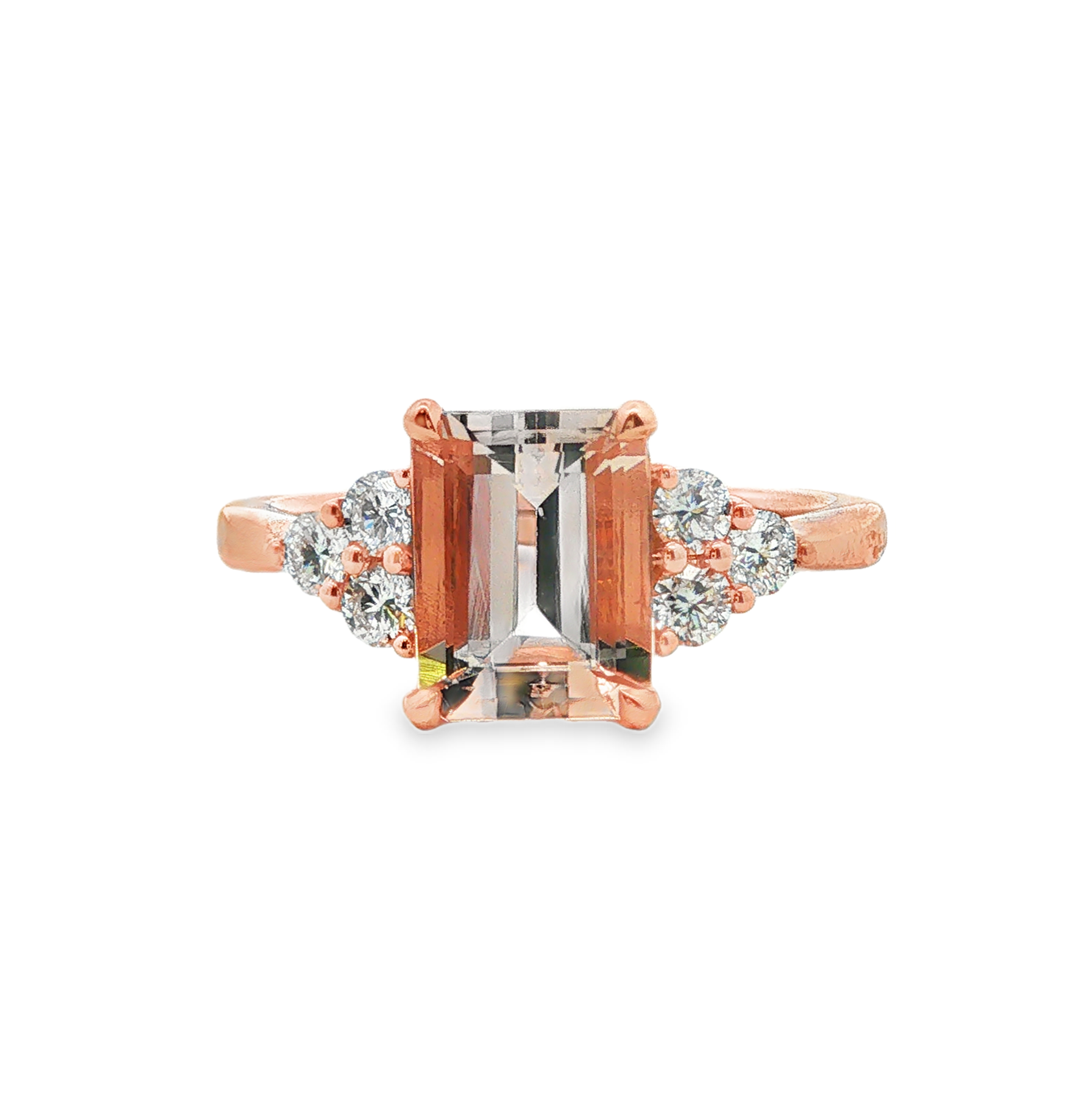 Irisa by Martin Binder Morganite & Diamond Ring