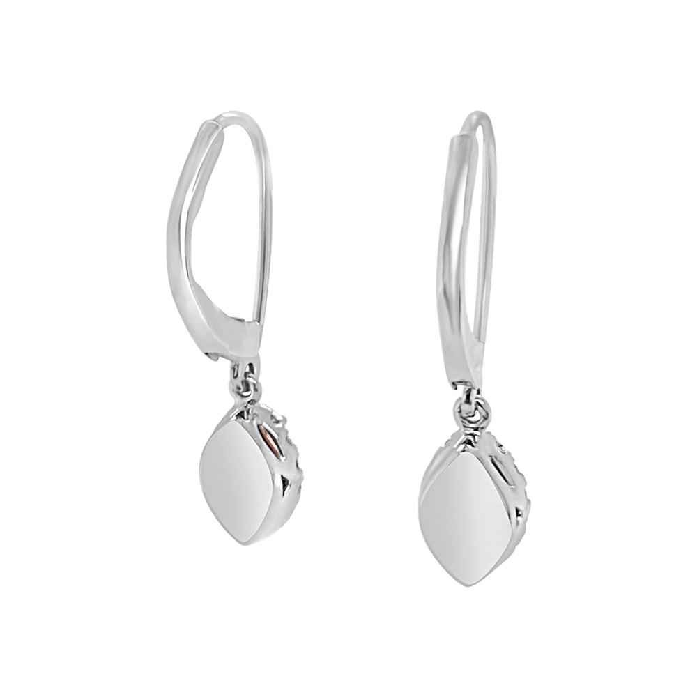 Irisa By Martin Binder Marquise Ruby & Diamond Dangle Earrings