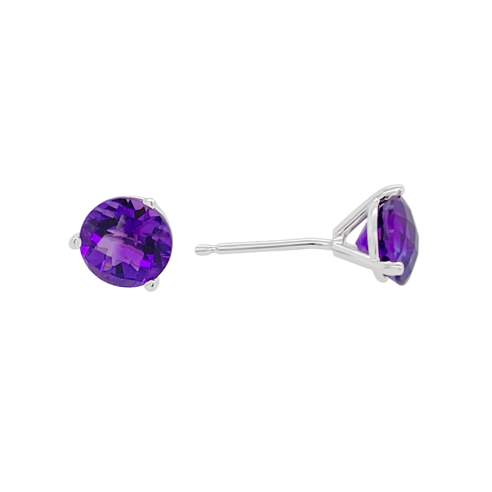 Irisa By Martin Binder Amethyst Stud Earrings