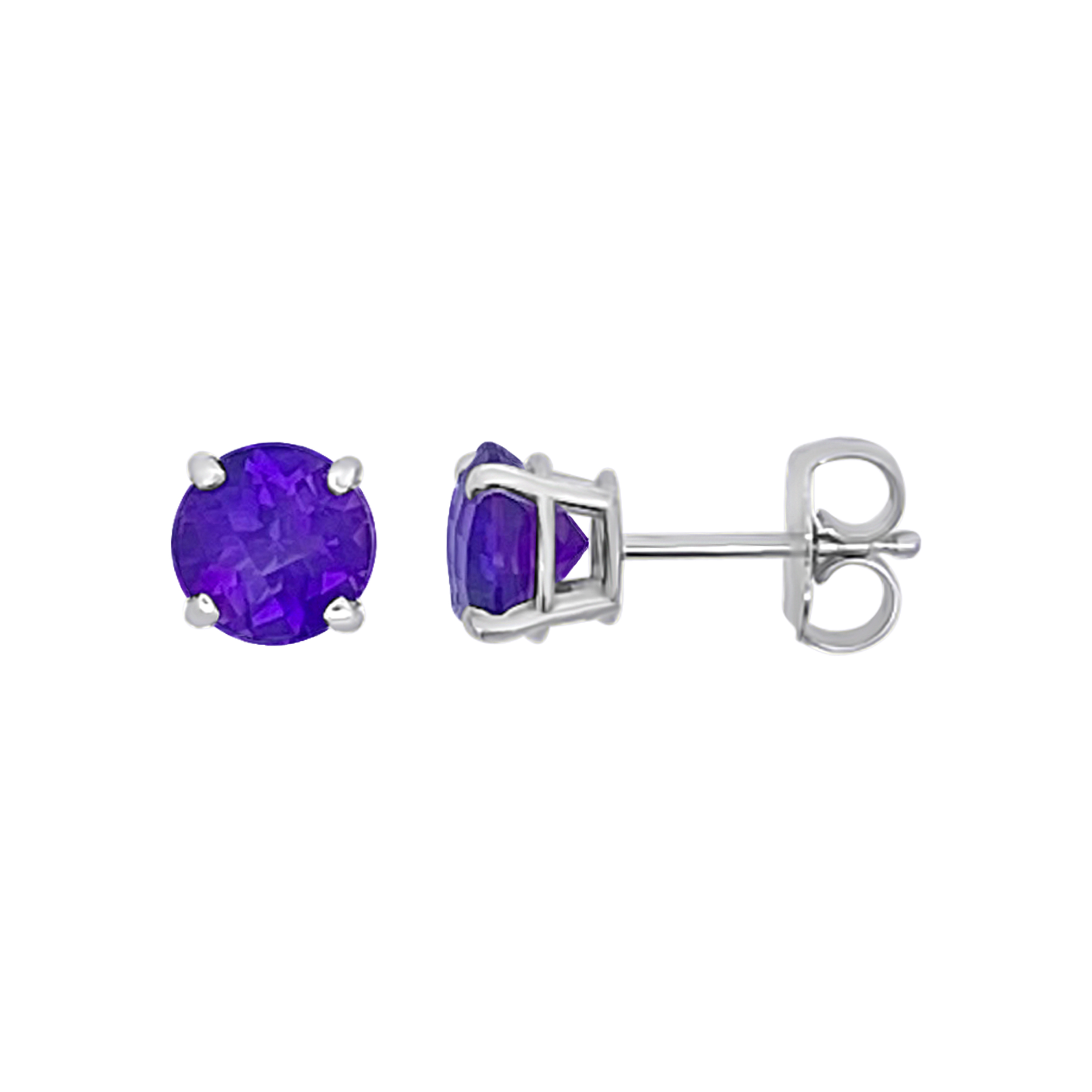 Irisa By Martin Binder Amethyst Stud Earrings