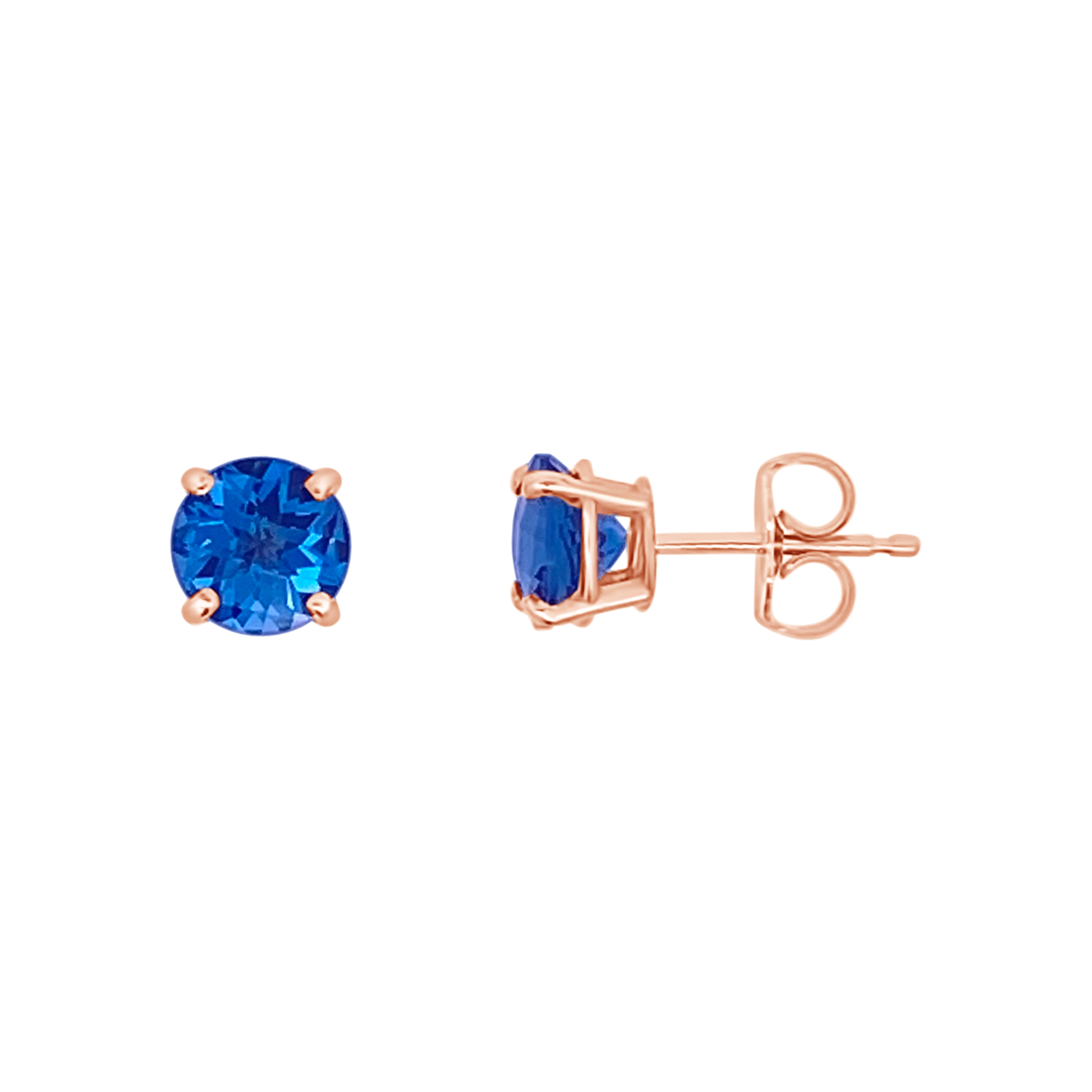 Irisa By Martin Binder London Blue Topaz Stud Earrings