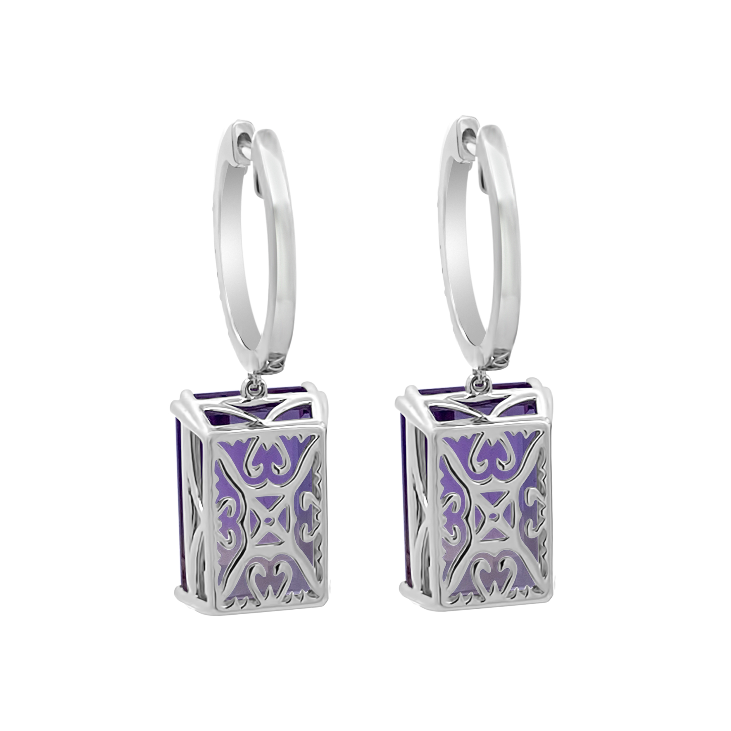 Irisa By Martin Binder Ametrine & Diamond Dangle Earrings