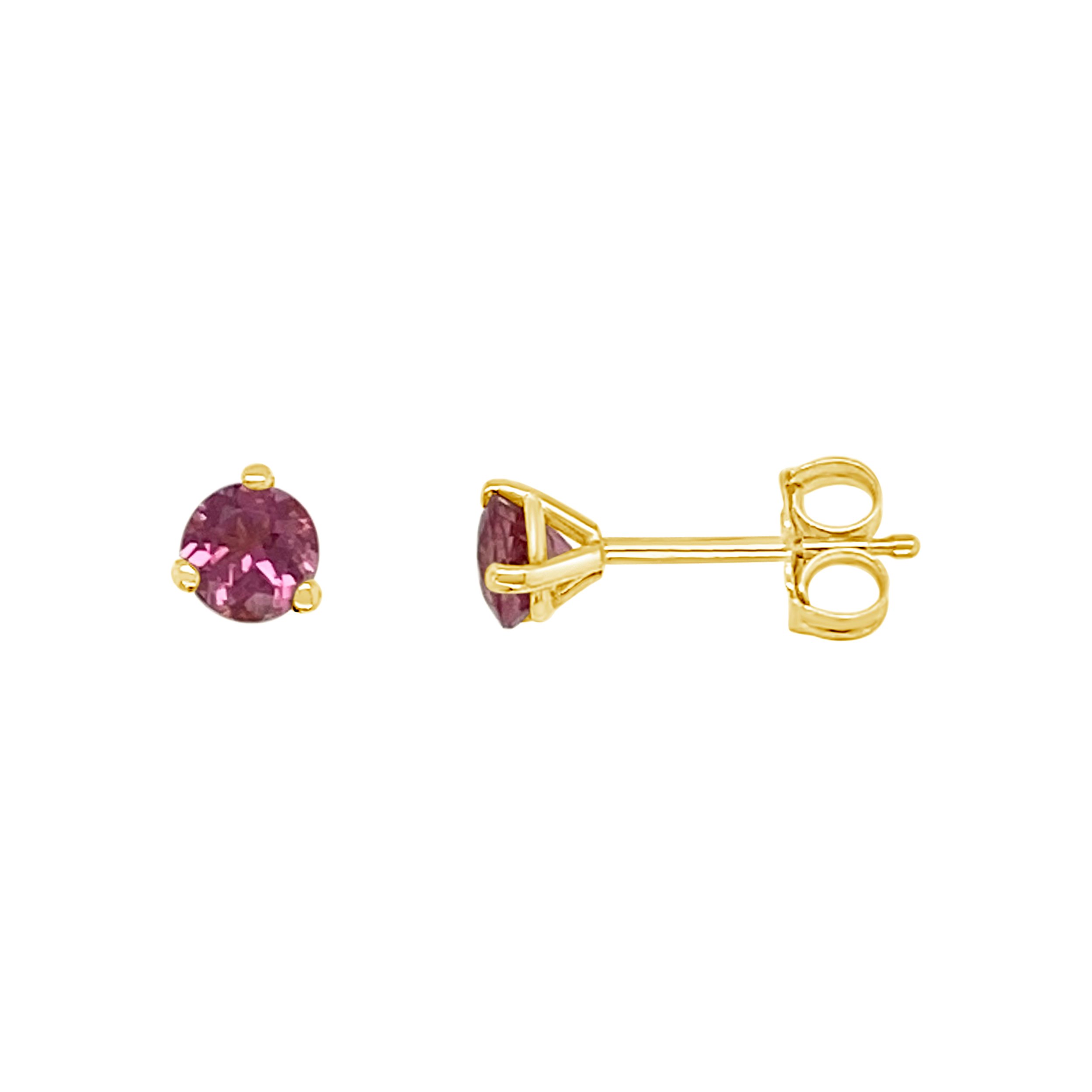 Irisa By Martin Binder Pink Tourmaline Stud Earrings