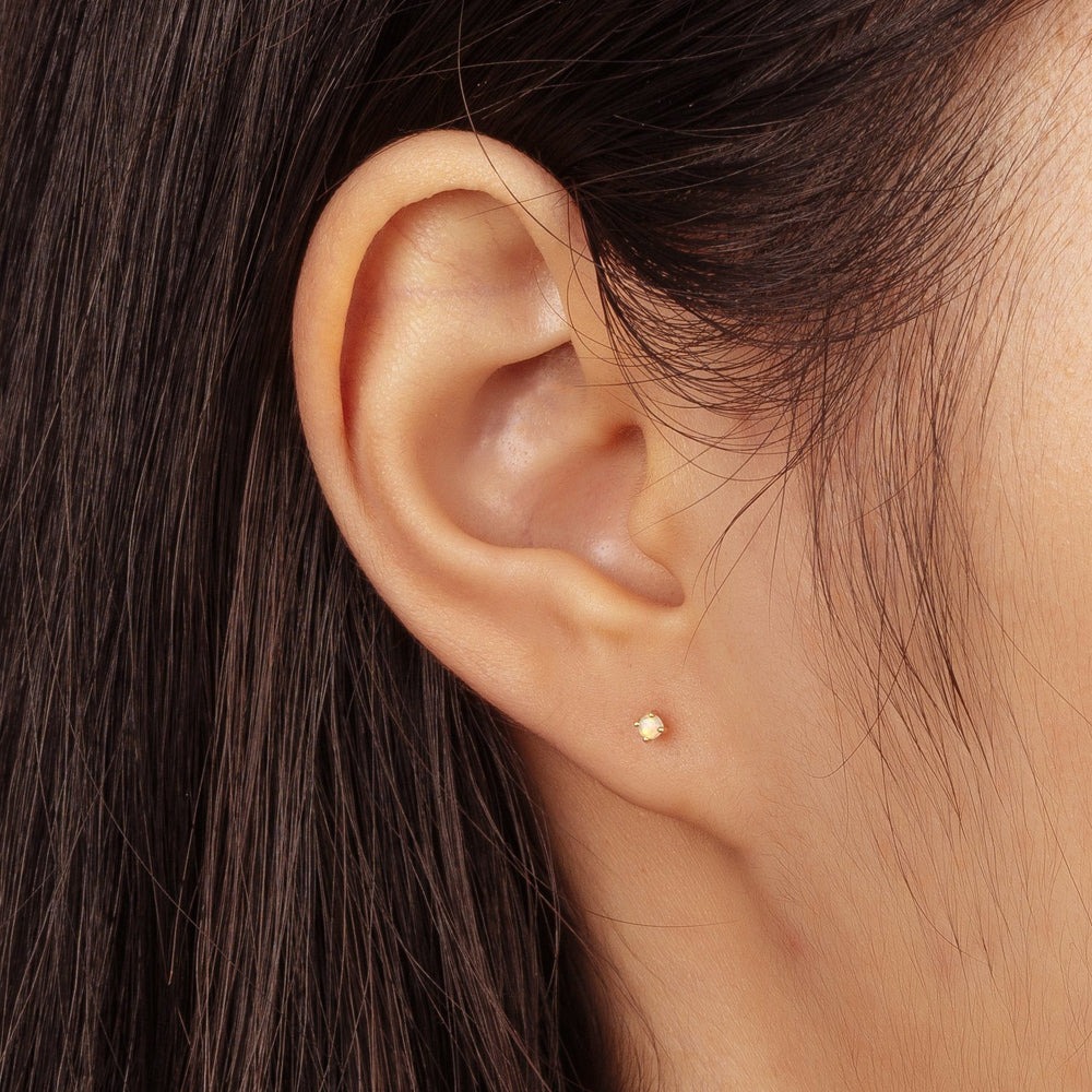 Aurelie Gi Hera Opal Stud Earrings
