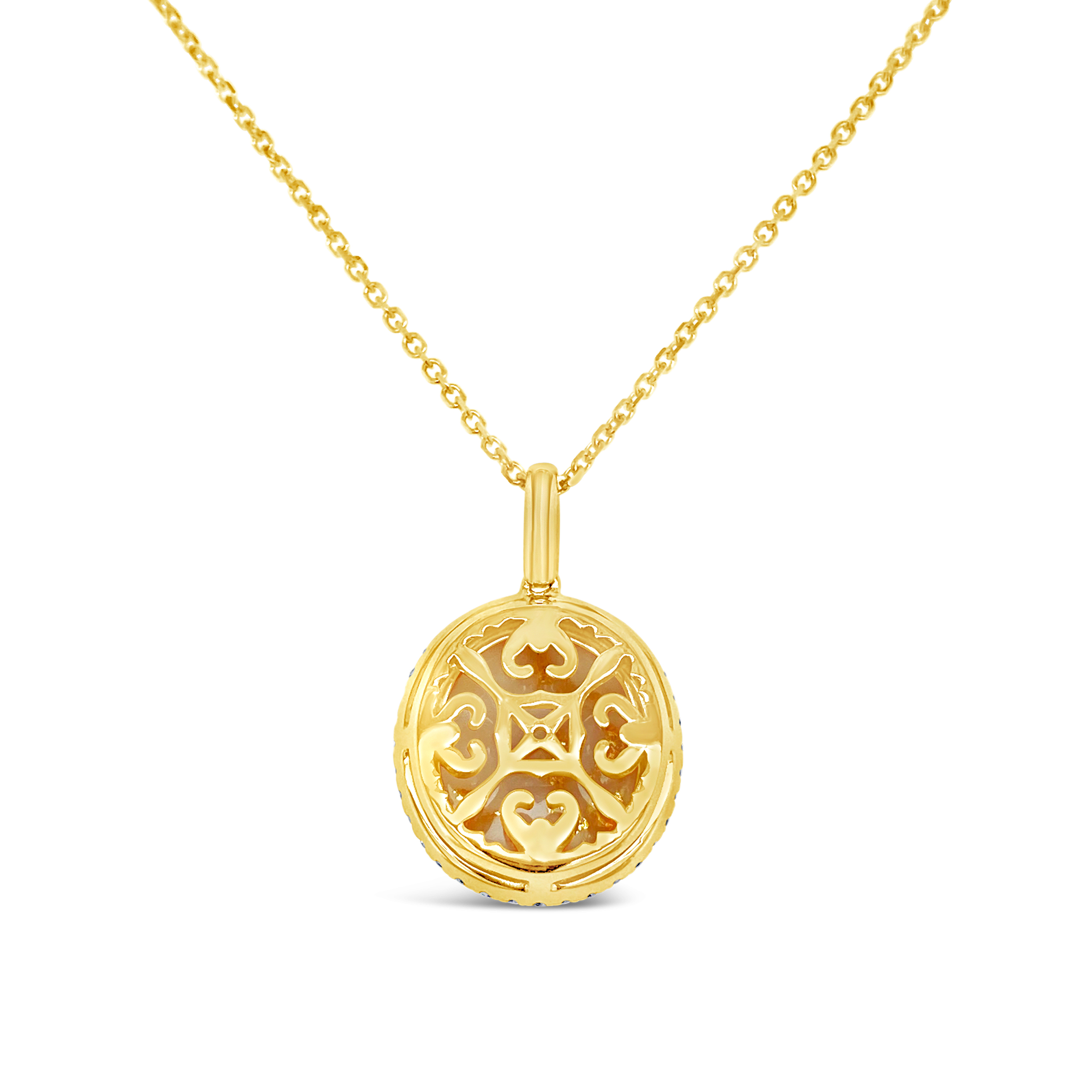 Irisa By Martin Binder Quartz & Gold And Diamond Pendant
