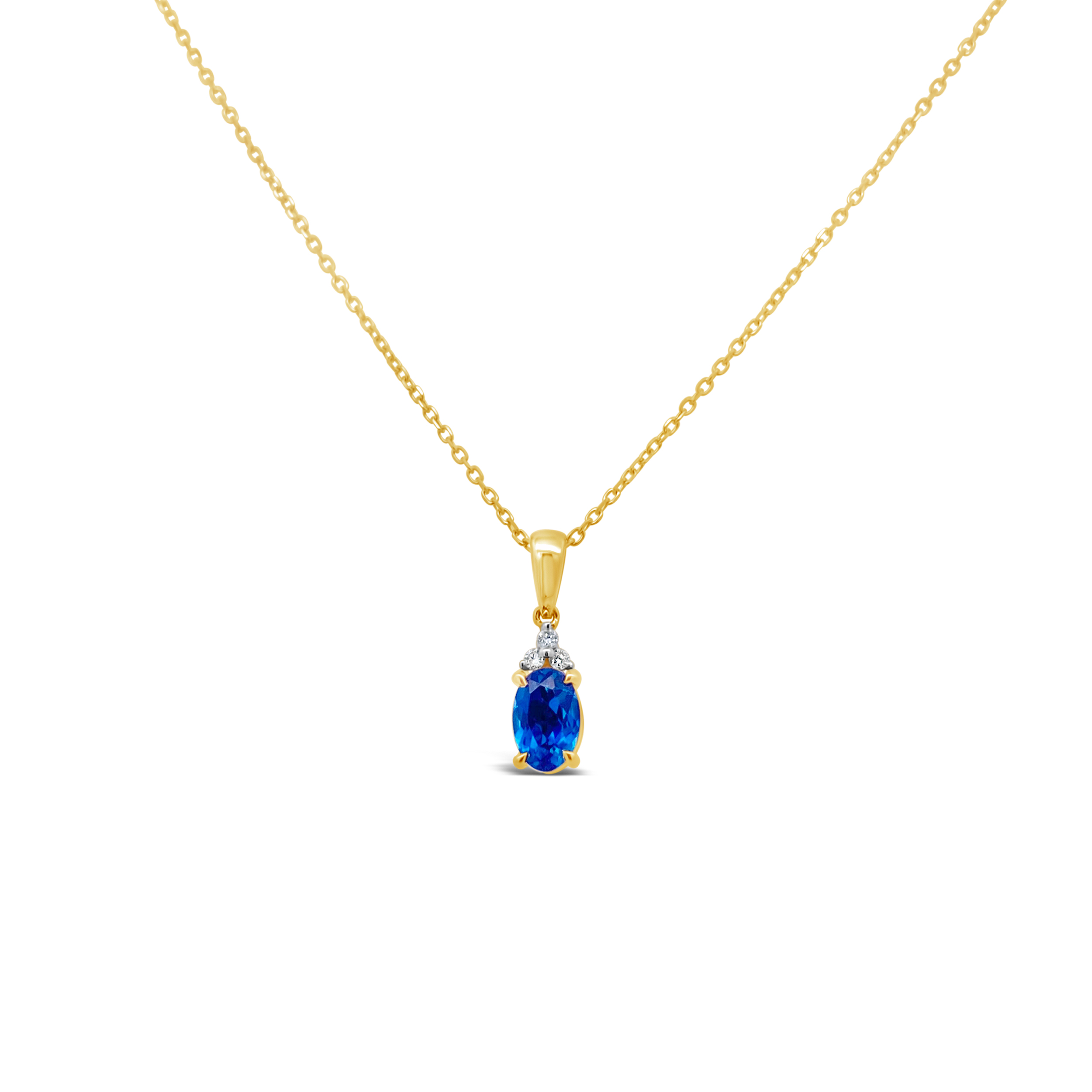 Irisa by Martin Binder London Blue Topaz & Diamond Accent Necklace