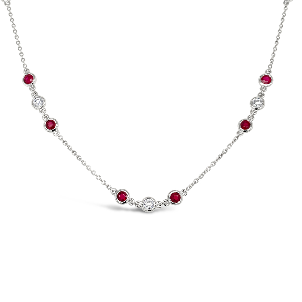 Irisa By Martin Binder Ruby Gemstone By-the-yard Necklace
