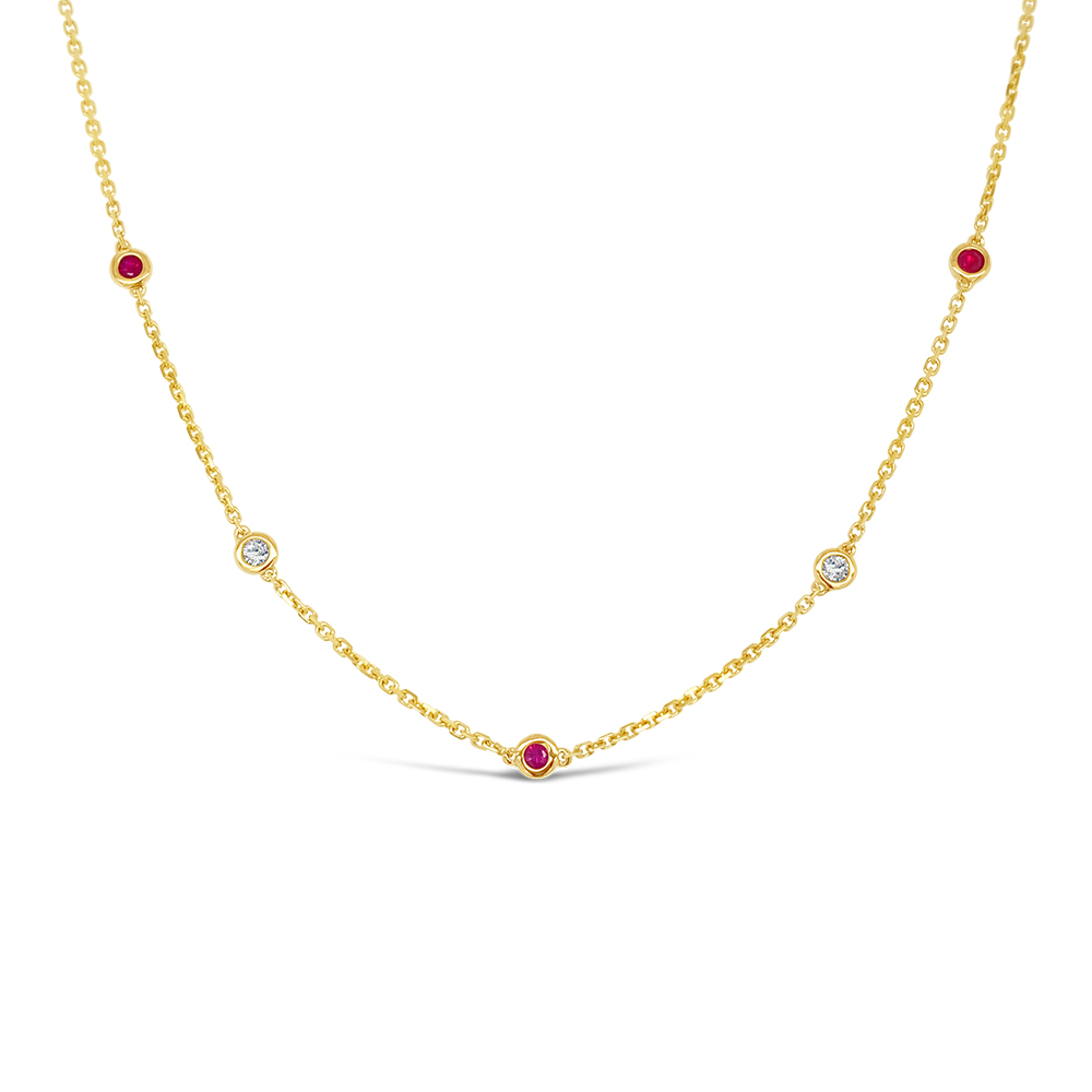Irisa By Martin Binder Ruby Gemstone By-the-yard Necklace