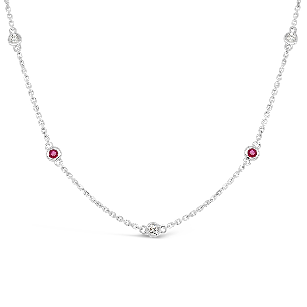 Irisa By Martin Binder Ruby Gemstone By-the-yard Necklace
