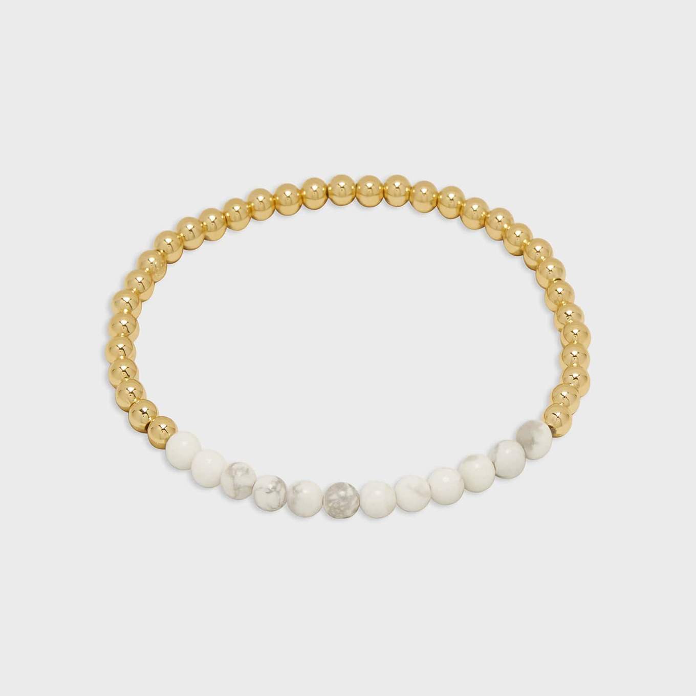 Gorjana Power Gemstone Aura Howlite Calming Bracelet