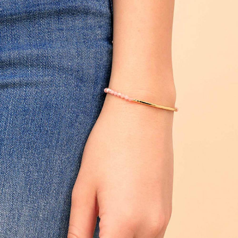 Gorjana Power Gemstone Rhodocrosite Compassion Bracelet