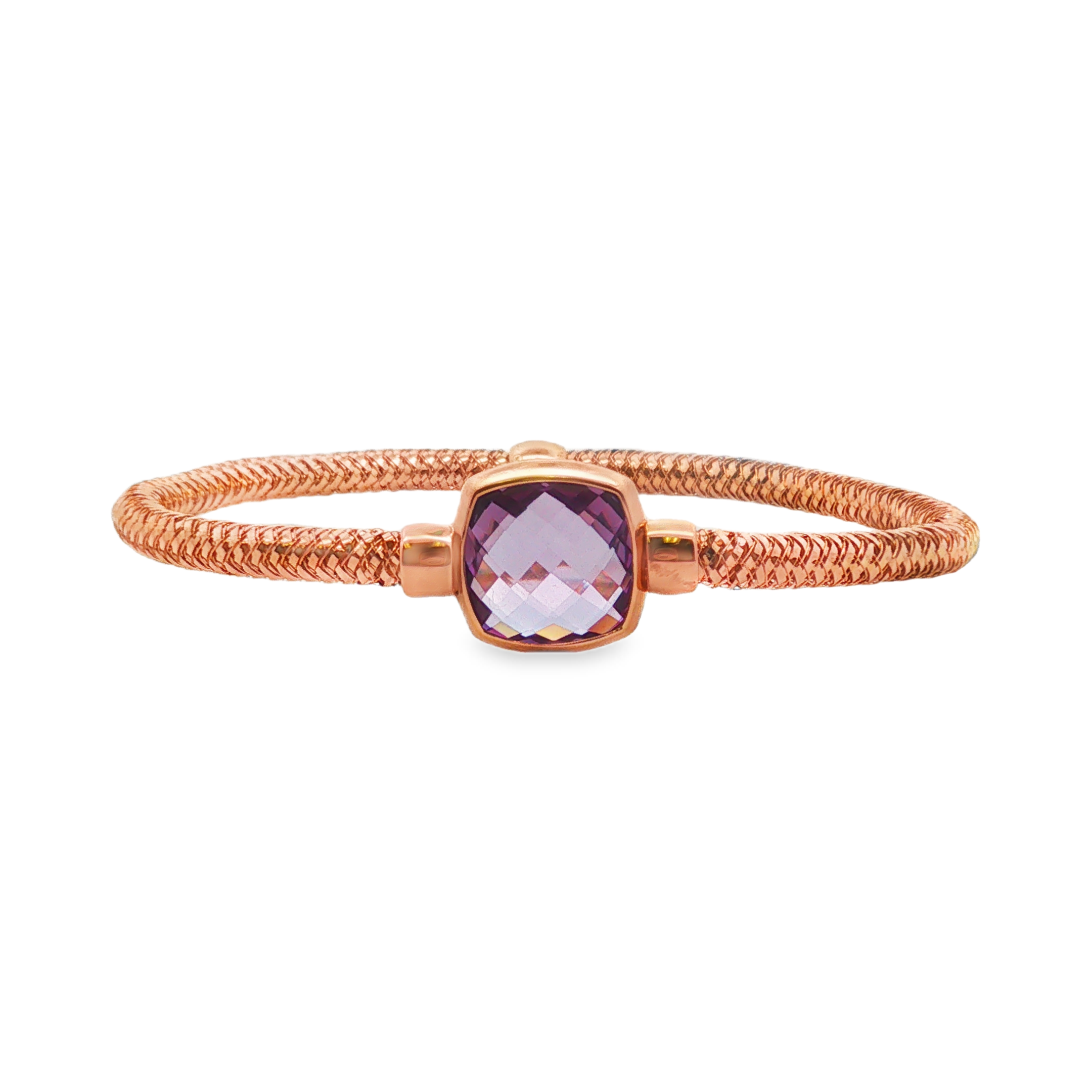 Estate Roberto Coin Primavera Amethyst Stretch Bracelet