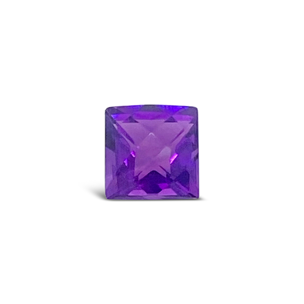 Princess Cut Amethyst Gemstone (1.10 Ct. Tw. Gemstone)