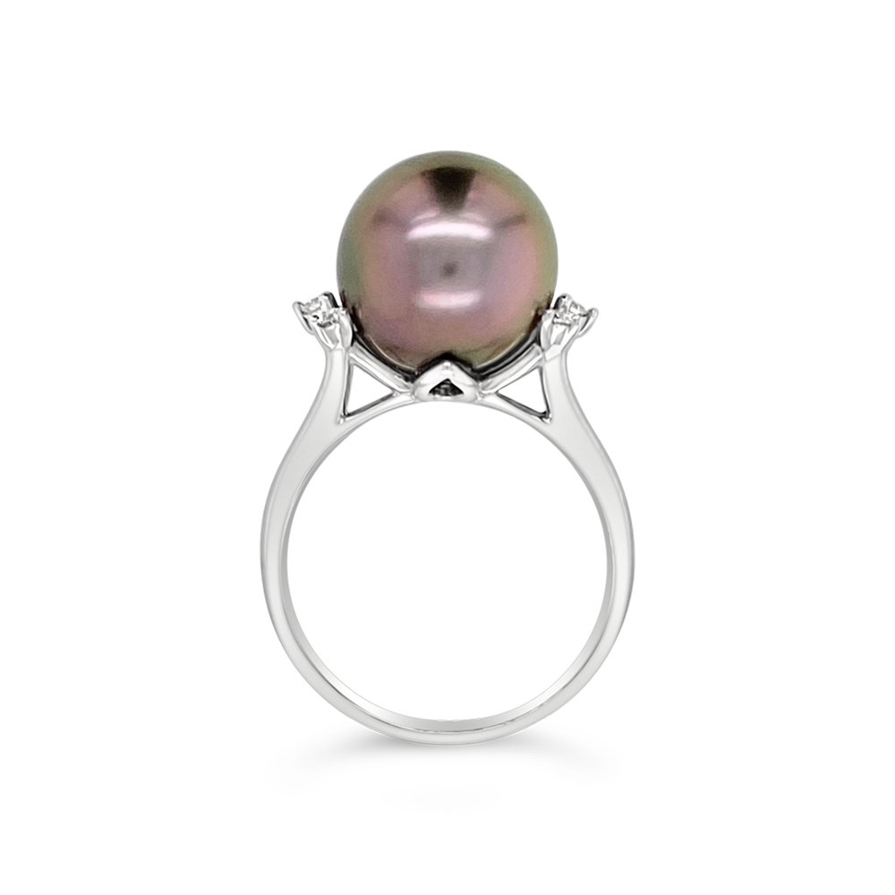 Miyana By Martin Binder South Sea Pearl & Diamond Ring