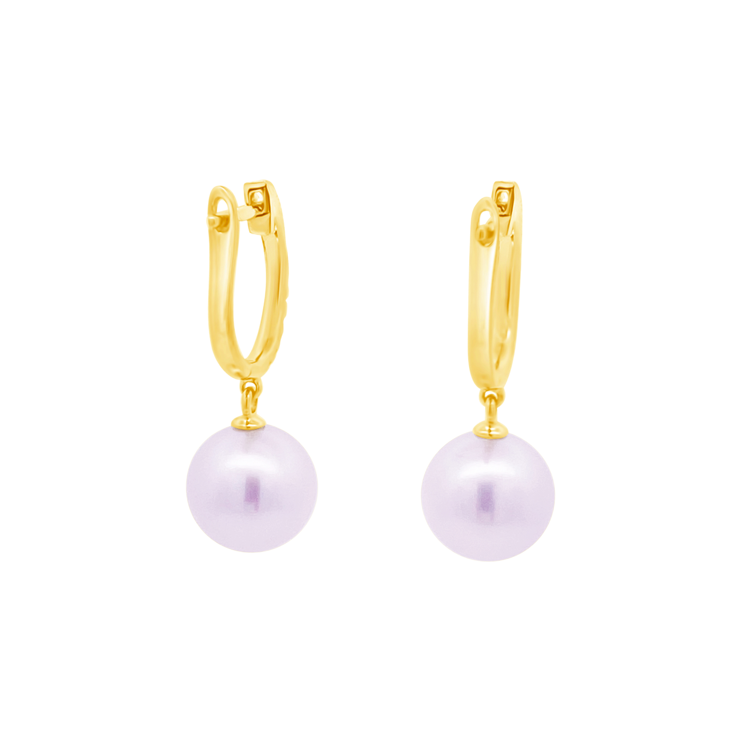 Miyana By Martin Binder Pearl & Diamond Dangle Earrings