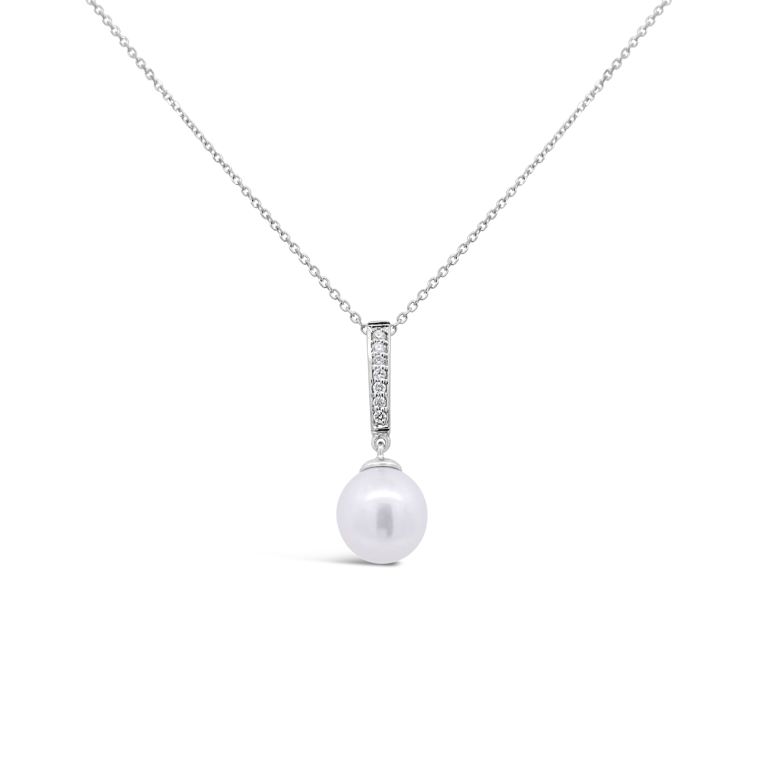 Miyana By Martin Binder Akoya Pearl & Diamond Necklace