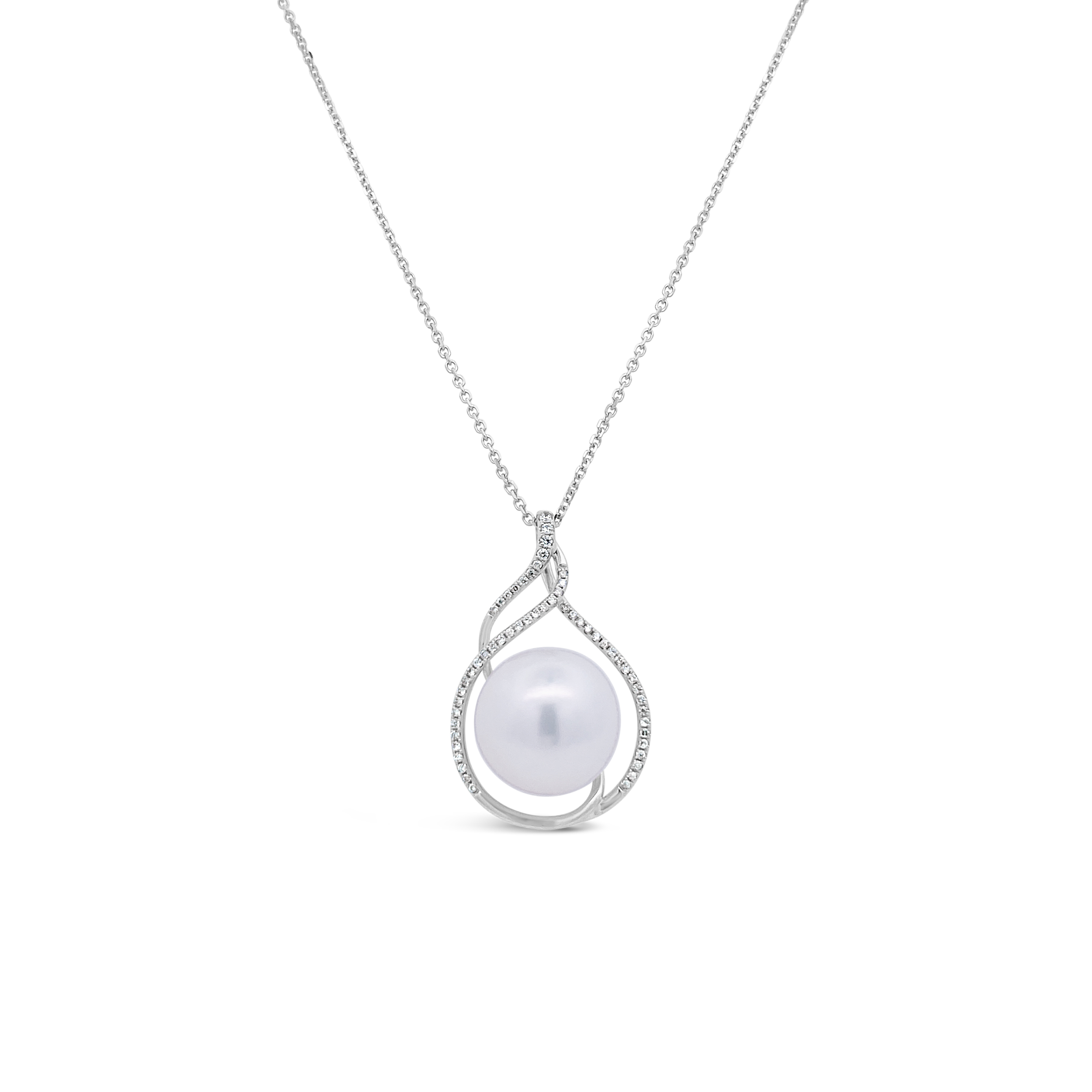Miyana by Martin Binder South Sea Pearl & Diamond Necklace
