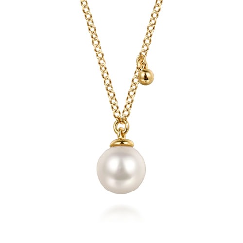 Gabriel & Co. Bujukan Pearl Drop Necklace