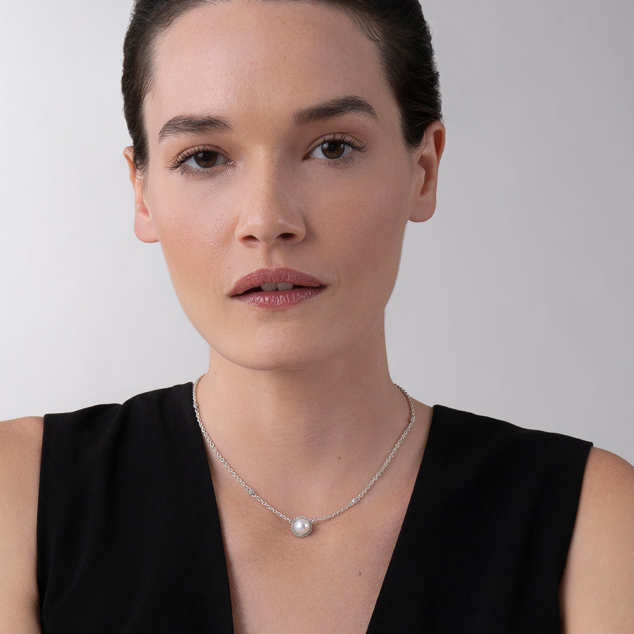 LAGOS Luna Pearl Pendant Necklace