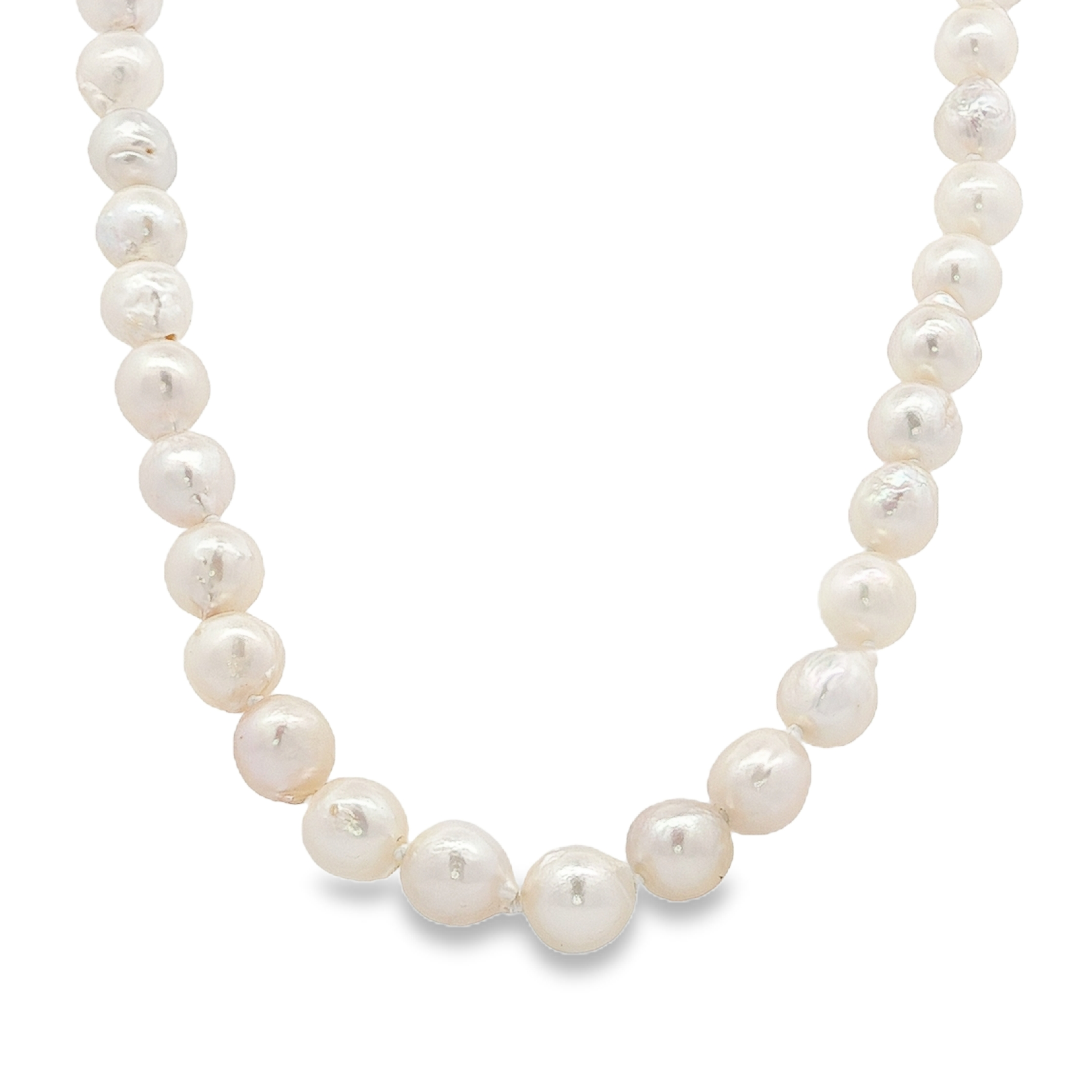 Estate by Martin Binder Baroque Akoya Long Strand Necklace