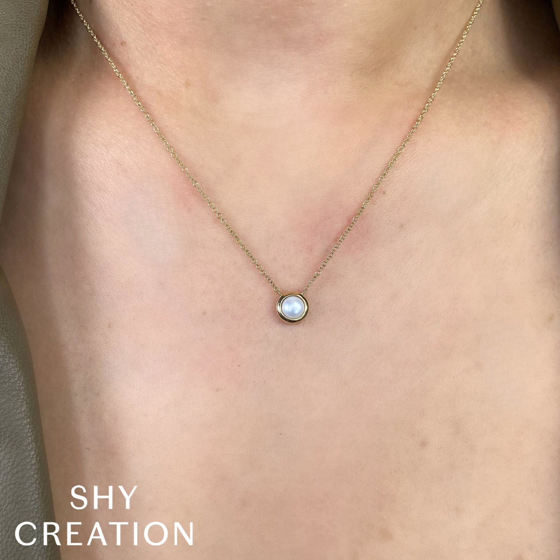 Shy Creation Jackie Cultured Pearl Necklace