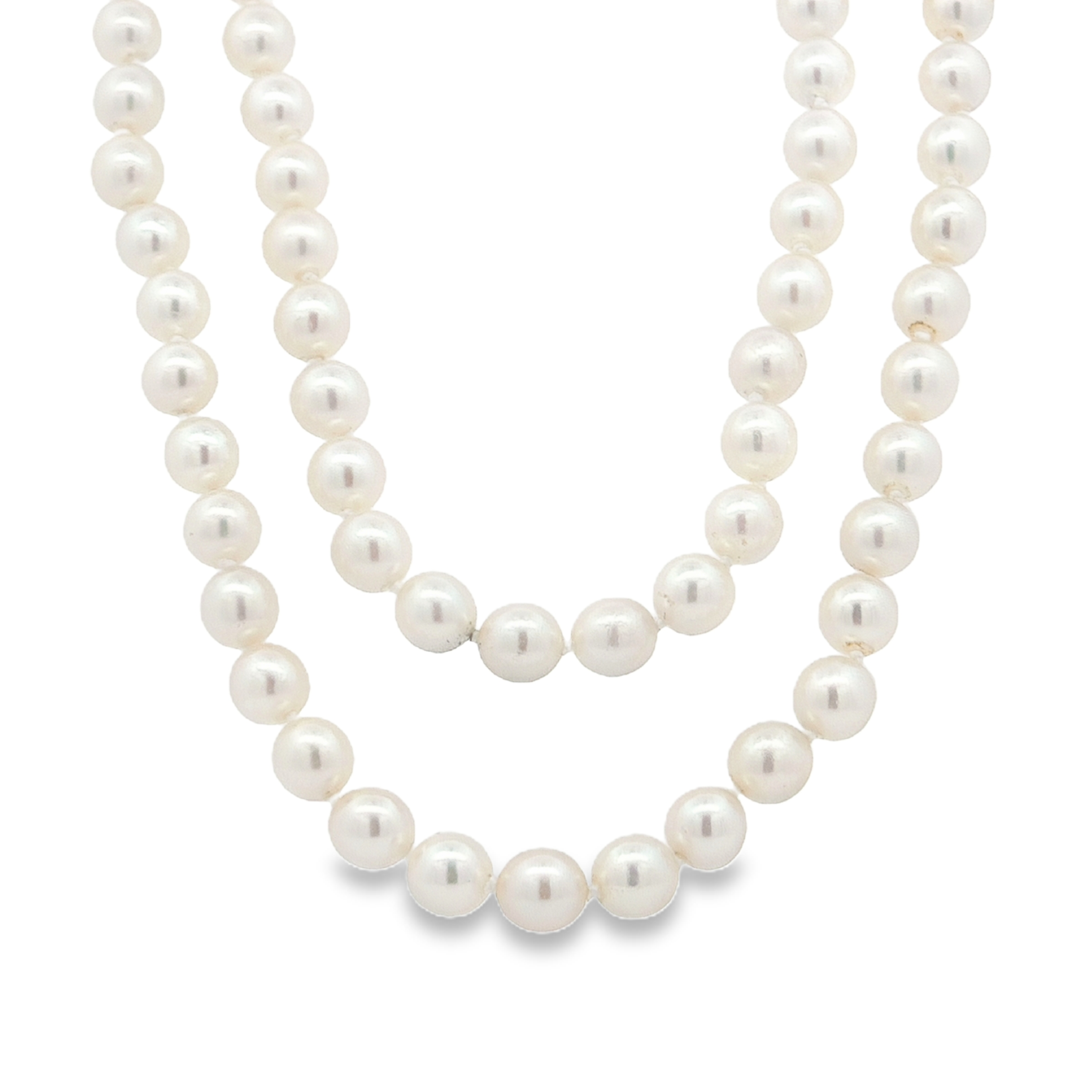 Estate by Martin Binder Akoya Pearl Double Strand Necklace
