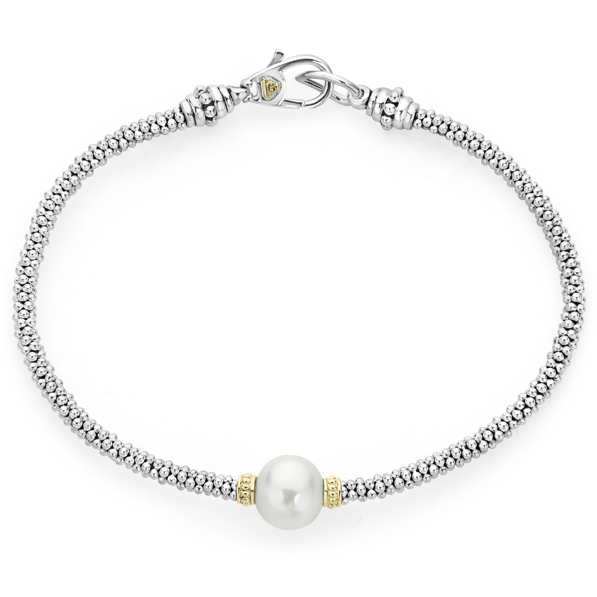 Lagos Luna Pearl Caviar Bracelet