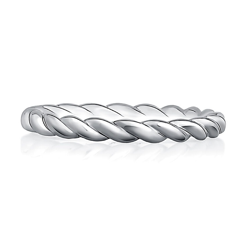 A Jaffe Plain Twisted Wedding Band