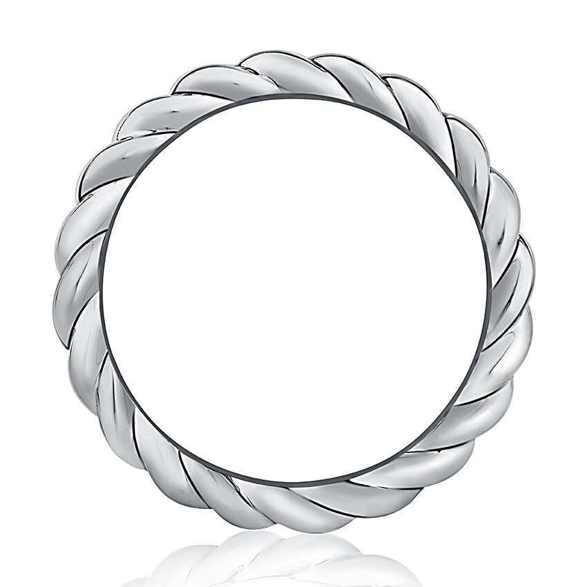 A Jaffe Plain Twisted Wedding Band