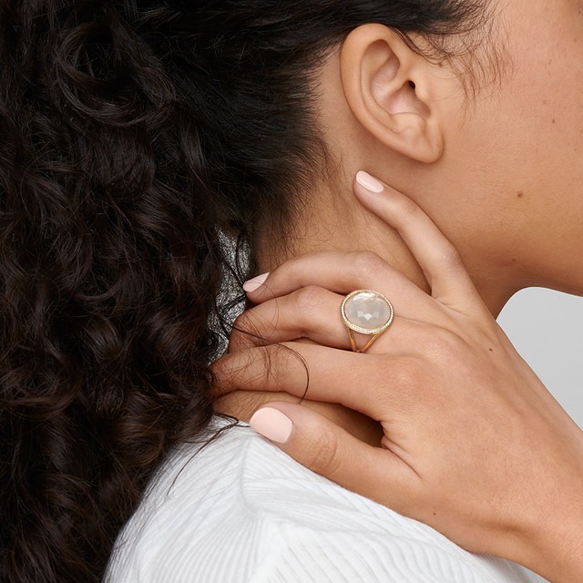 Ippolita Lollipop Medium Mother Of Pearl Ring