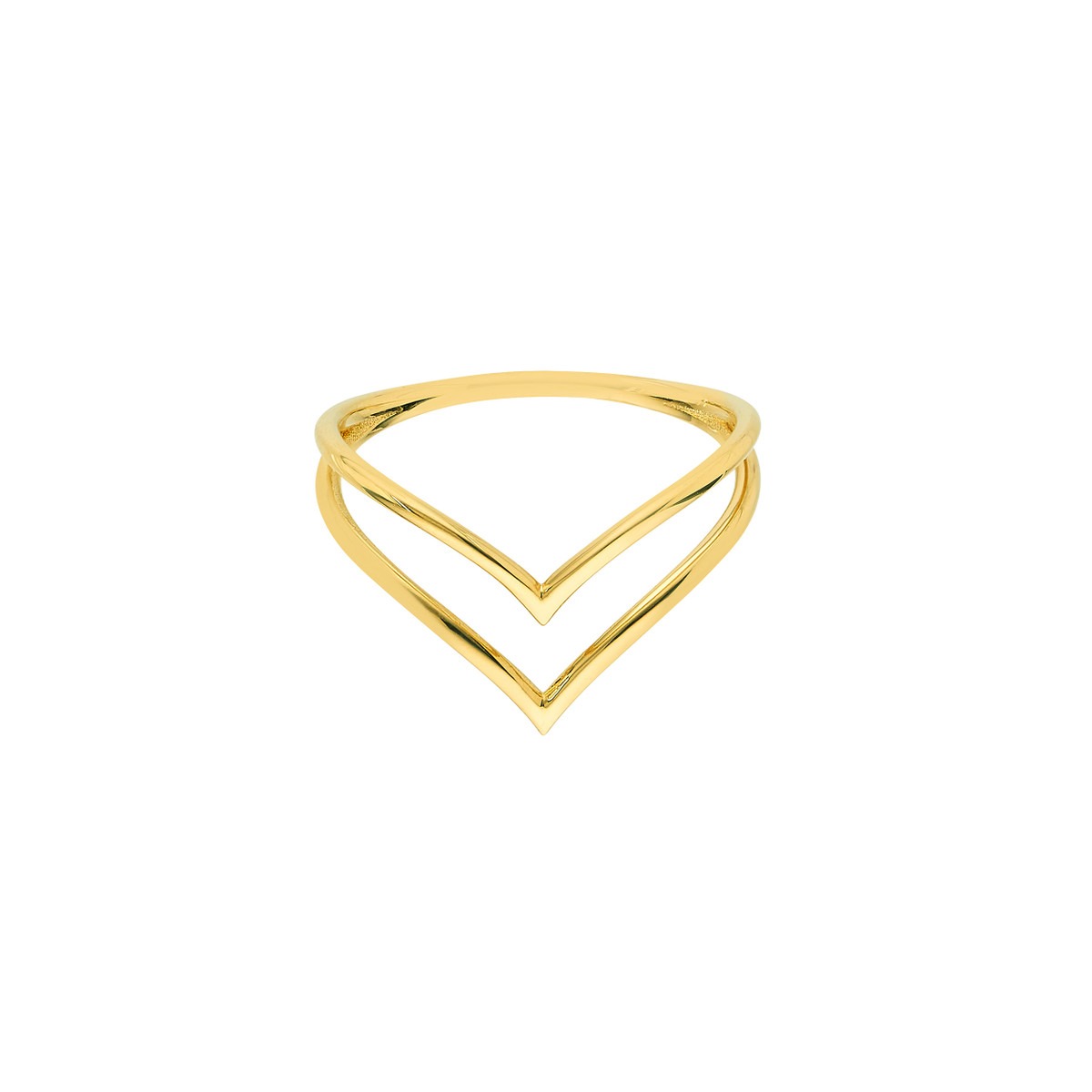 Aura By Martin Binder Double Chevron Wire Ring