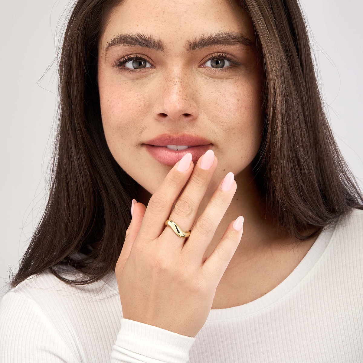 Aura By Martin Binder Swirl Band Ring