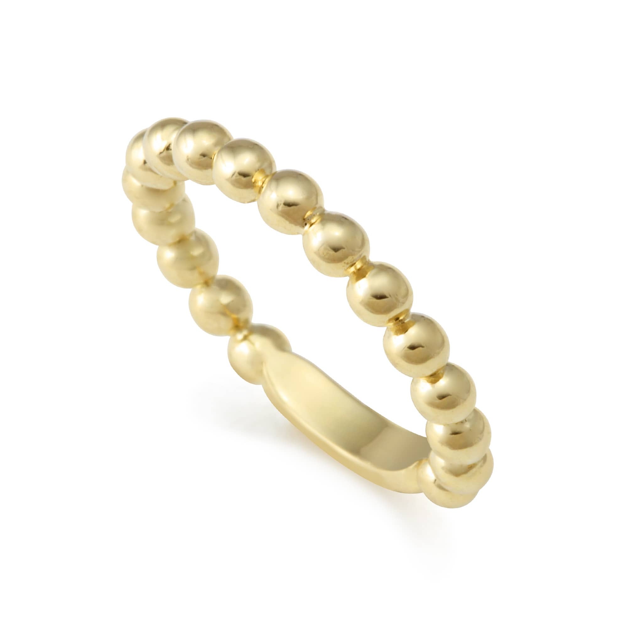 LAGOS Caviar Gold Stacking Ring