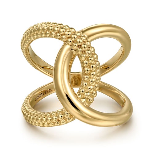 Gabriel & Co. Bujukan Twisted Ladies Ring