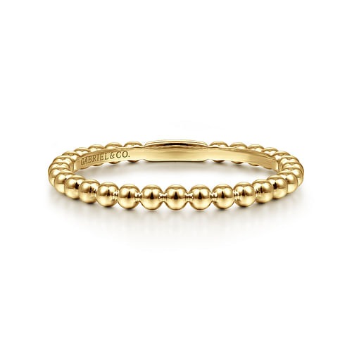 Gabriel & Co. Stackable Bujukan Beaded Stackable Ring