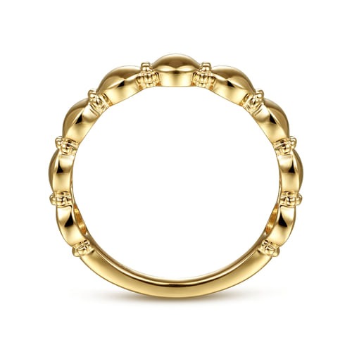 Gabriel & Co. Bujukan Round Station Stackable Ring