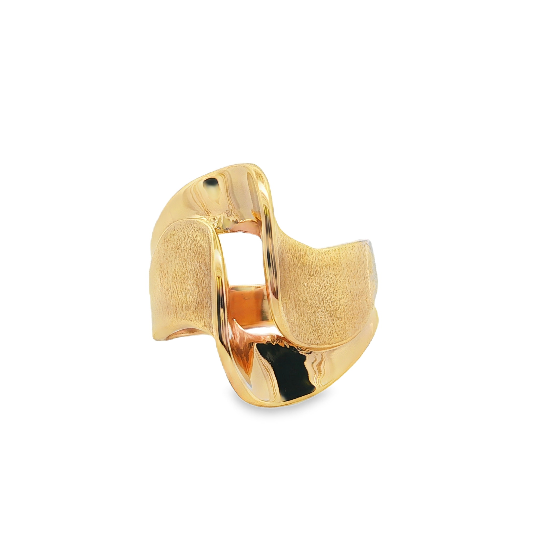 Estate by Martin Binder Gold Freeform Ring