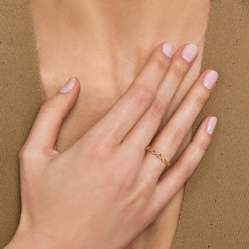 Gabriel & Co. Stackables Marquise Shape Ring