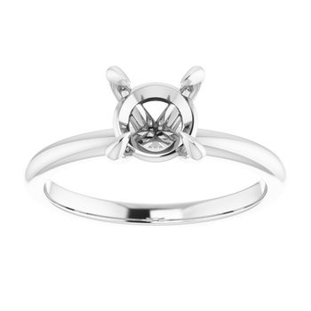 Yes by Martin Binder Round Solitaire Engagement Ring Mounting