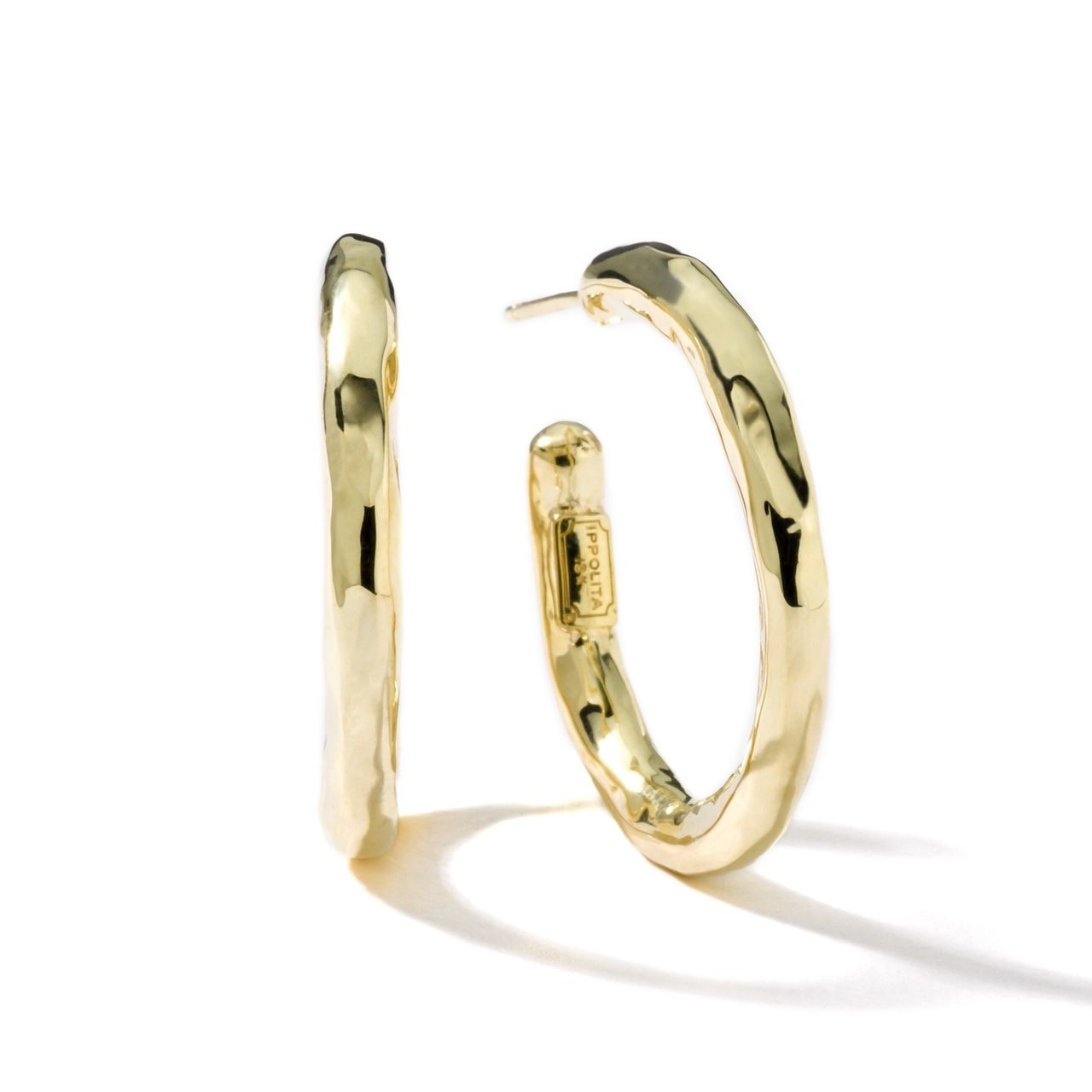 Ippolita Classico Small Hammered Hoop Earrings