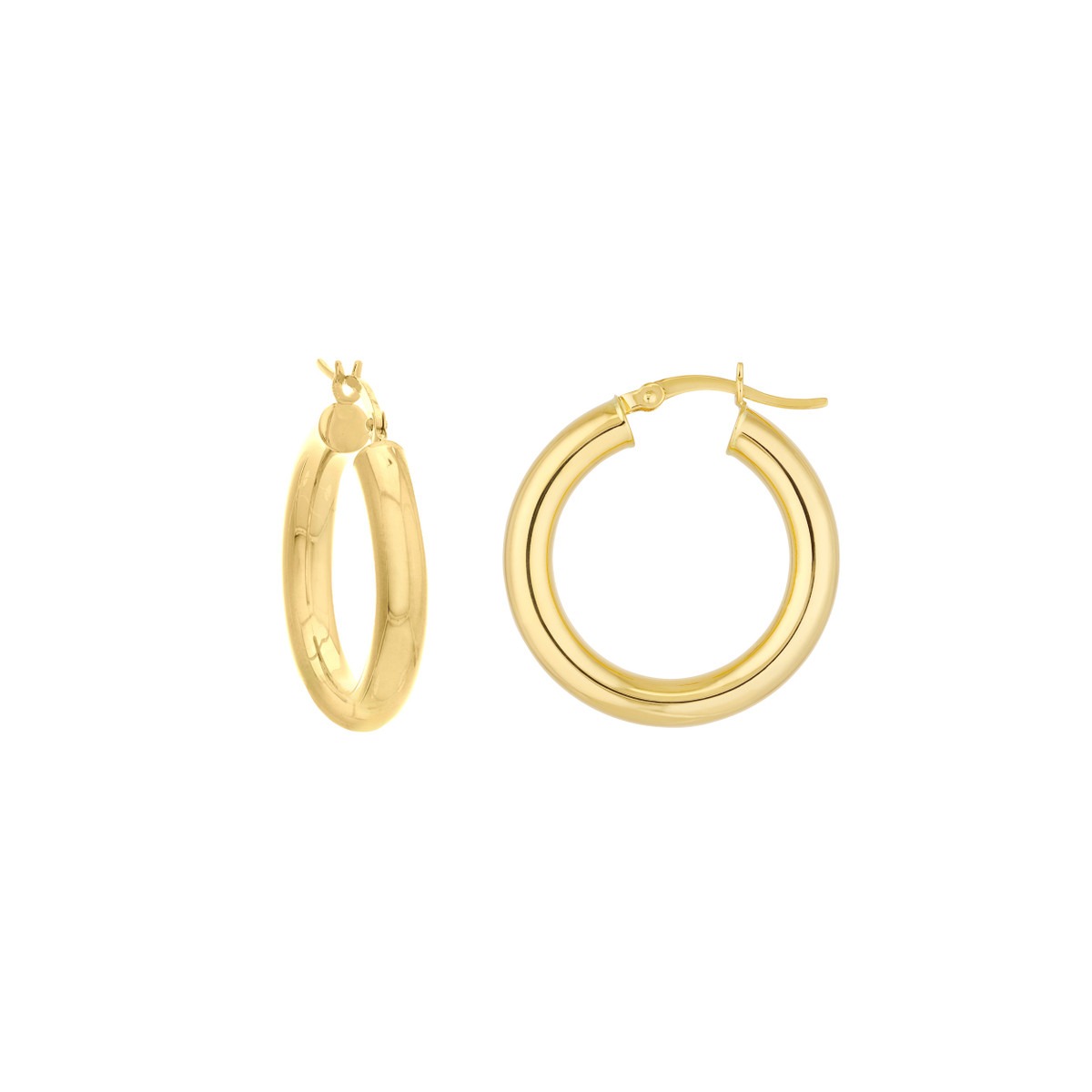 Aura By Martin Binder Gold Hoop Earrings