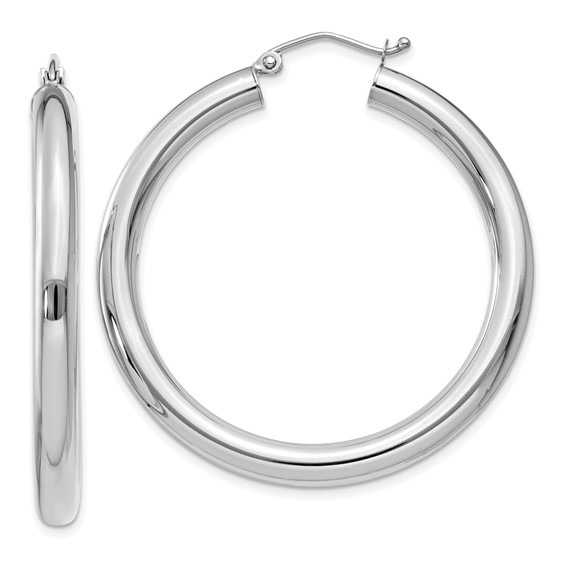 Aura By Martin Binder 40mm Hoop Earrings